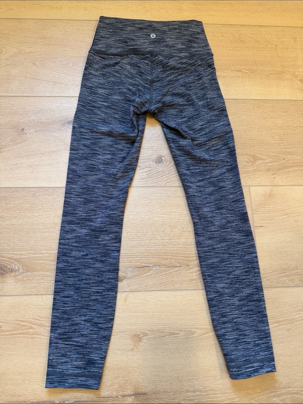 Lululemon Gray Space-Dye Leggings